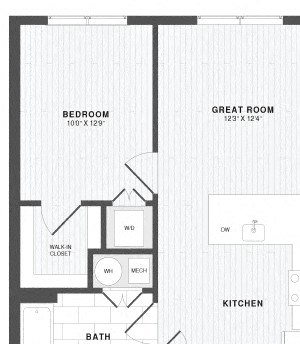 New luxury apartments floor plan New City Avenue apartments